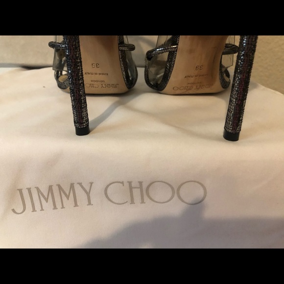 Jimmy Choo stiletto metallic - Picture 2 of 9